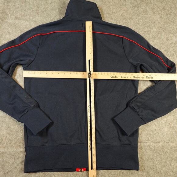 St Louis Cardinals Jacket Womens Large Nike MLB Full Zip Cooperstown Navy STL - Picture 7 of 10